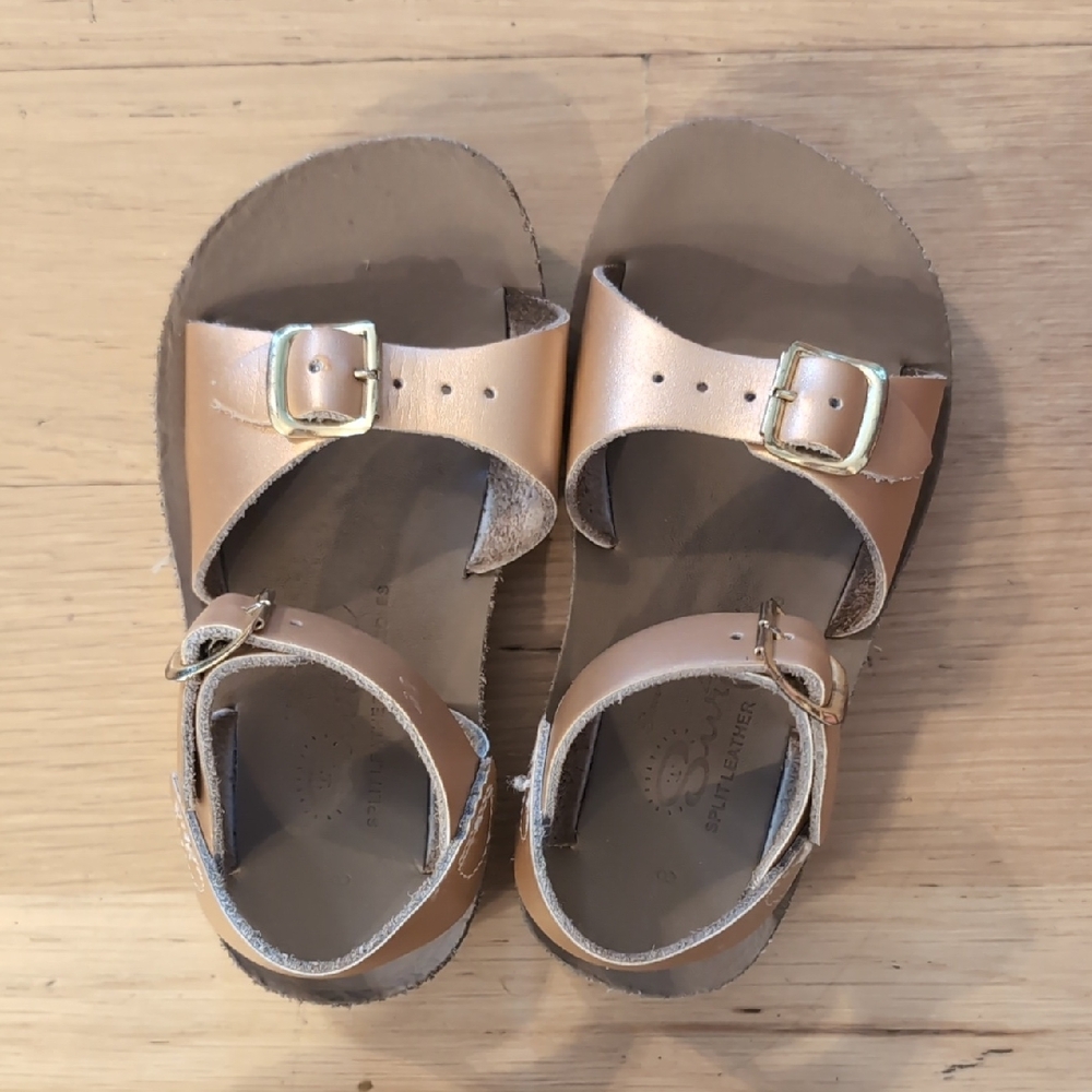 Sun San Surfer Kids Rose Gold Sandals